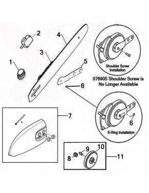 Remington 16 electric store chainsaw replacement chain