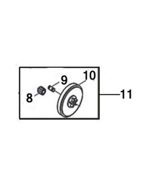 RM1645 / 41AZ66WG983 Remington Chainsaw parts list and replacement