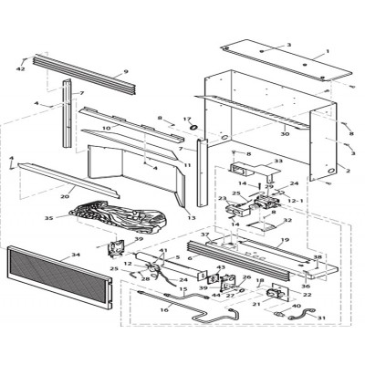 CGCFTN Vent Free Fireplace