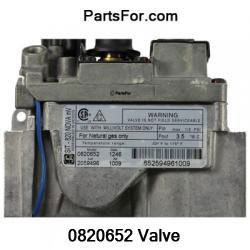 0820652 Natural gas 820 Nova SIT gas valve