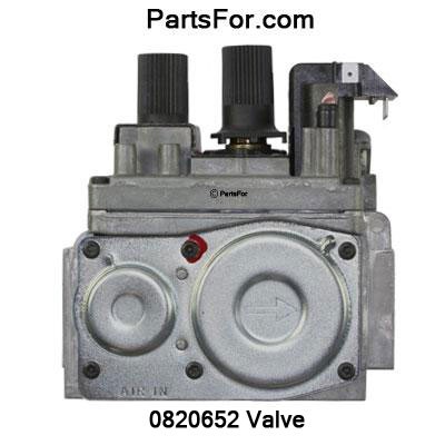 0.820.652 Natural gas valve SIT 820 Nova