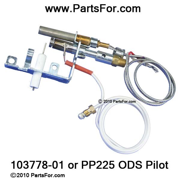 14D0477 LPG8404 Vent Free Gas Log ODS Pilot Assembly LP, 54% OFF