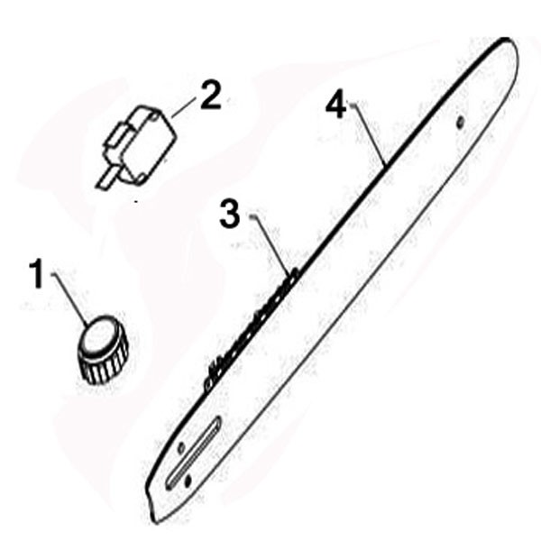 Remington Electric Chainsaw Parts Diagram