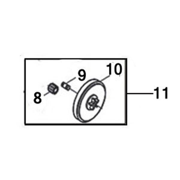 10762502 Remington Chainsaws parts list and replacement parts