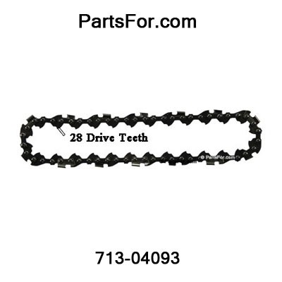 3pcs 16" Tronçonneuse chaîne 66 liens 1.5 mm 0.325" 0.058" Pour Parker Brand PCS-4500 