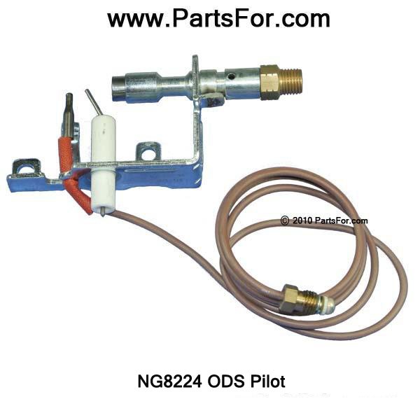 NG8224 SIT ODS Pilot assembly for certain vent free Natural Gas