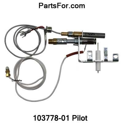 PP225 Pilot ODS Assembly fits Desa fireplaces and Gas Log Sets 