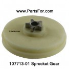 107713-01 Remington sprocket gear / Desa polesaw gear @ www.PartsFor.com