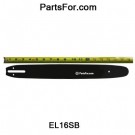 EL16SB 16" chainsaw bar @ www.PartsFor.com