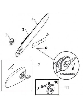 E-RING CLIP REMINGTON SAWS 108120-01