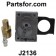 HP J2136 (LP)  PROPANE GAS CONVERSION KIT WWW@PARTSFOR.COM